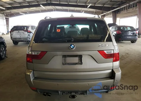 2008 BMW X3 3.0Si из США, поврежденный, VIN WBXPC93458WJ10773
